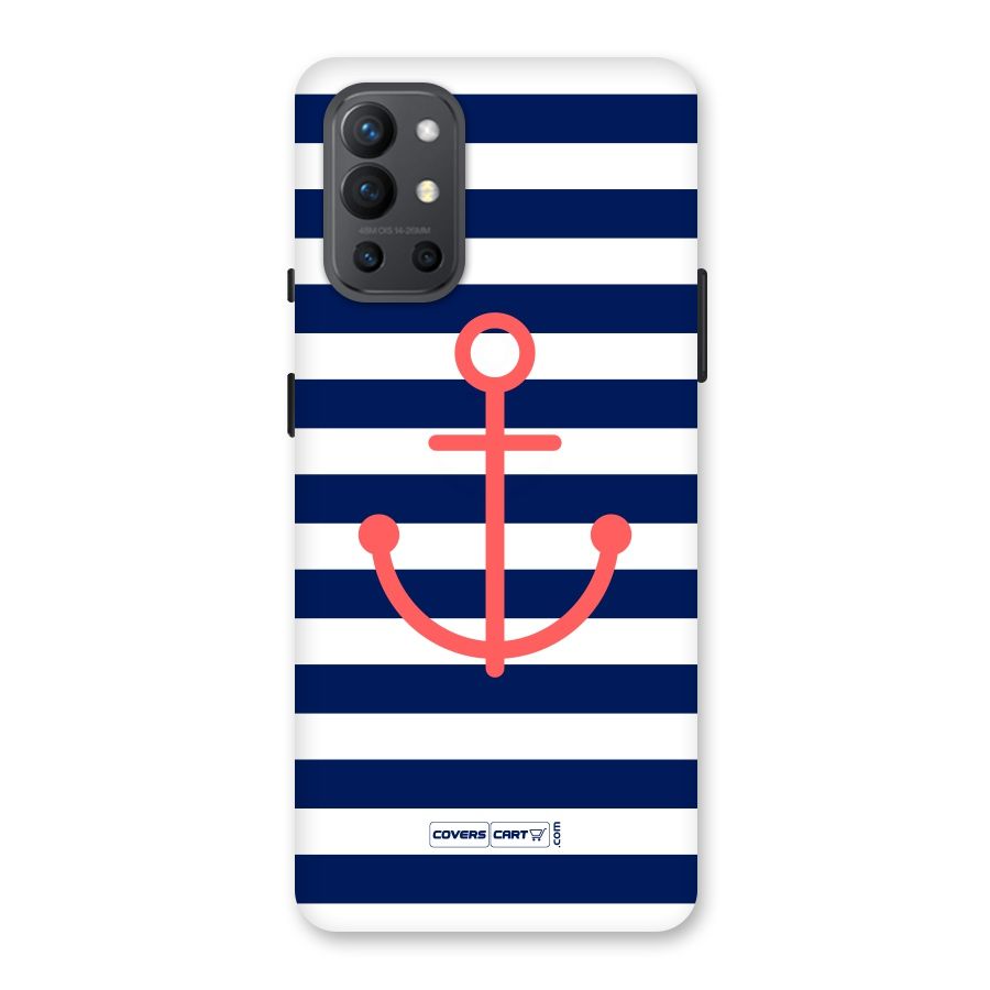 Anchor Stripes Back Case for OnePlus 9R