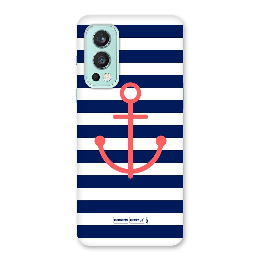 Anchor Stripes Back Case for OnePlus Nord 2 5G
