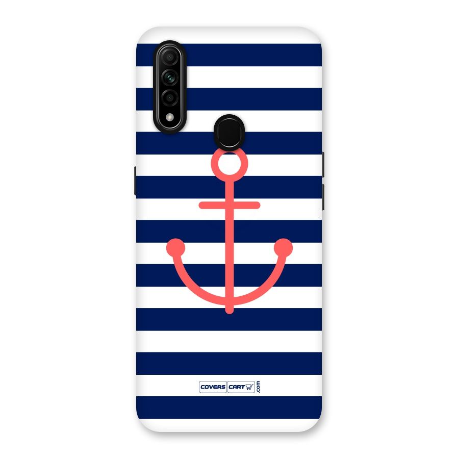 Anchor Stripes Back Case for Oppo A31
