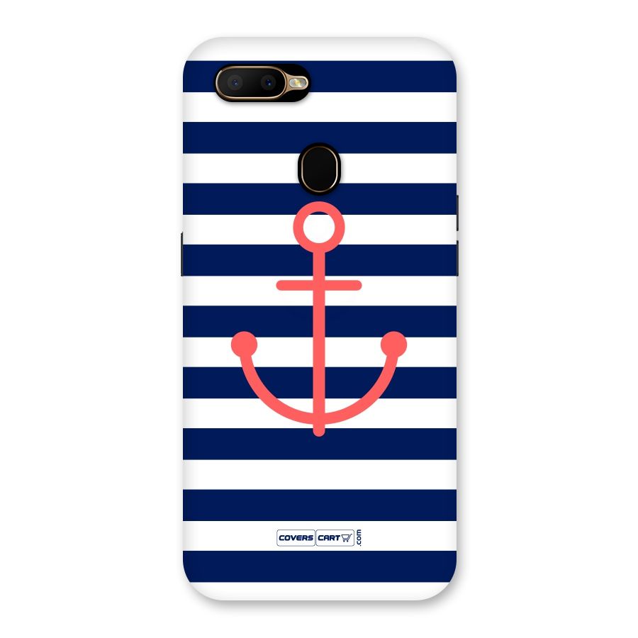 Anchor Stripes Back Case for Oppo A5s