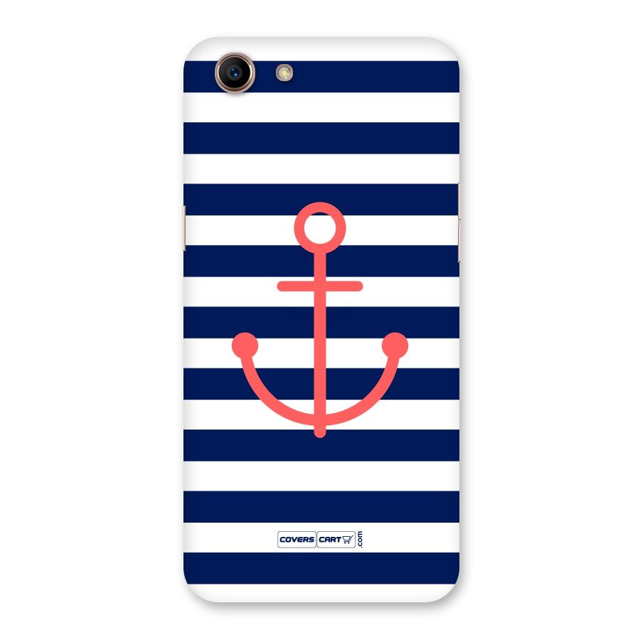 Anchor Stripes Back Case for Oppo A83 (2018)