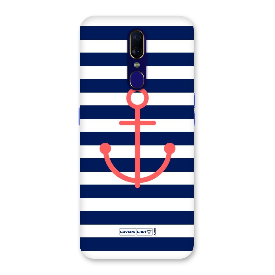 Anchor Stripes Back Case for Oppo F11