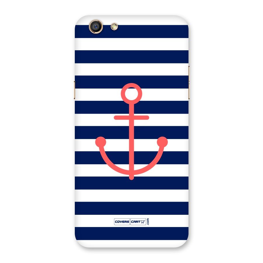 Anchor Stripes Back Case for Oppo F3
