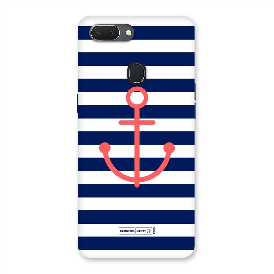 Anchor Stripes Back Case for Oppo Realme 2