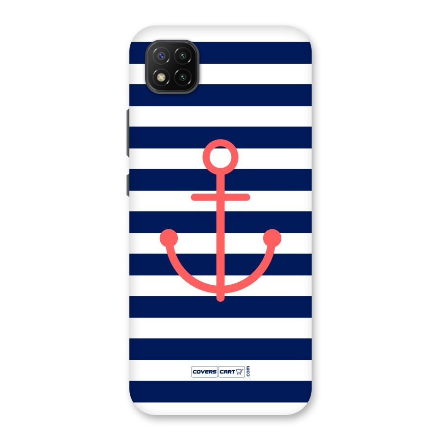 Anchor Stripes Back Case for Poco C3