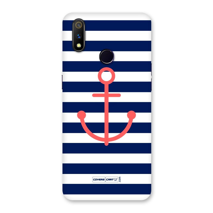 Anchor Stripes Back Case for Realme 3 Pro