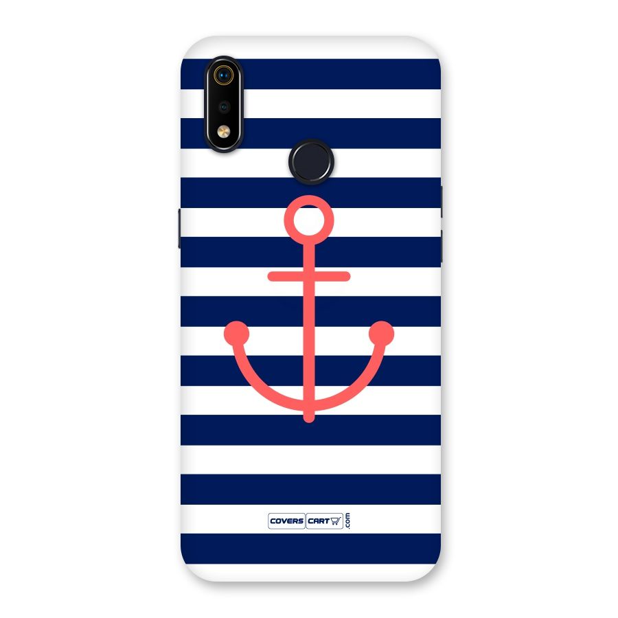 Anchor Stripes Back Case for Realme 3i