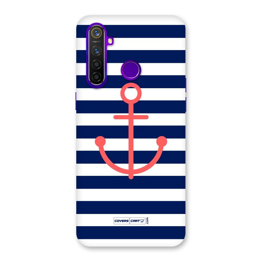 Anchor Stripes Back Case for Realme 5 Pro