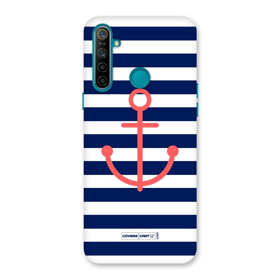 Anchor Stripes Back Case for Realme 5i