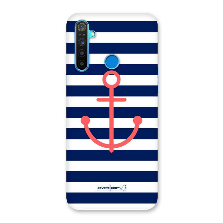 Anchor Stripes Back Case for Realme 5s