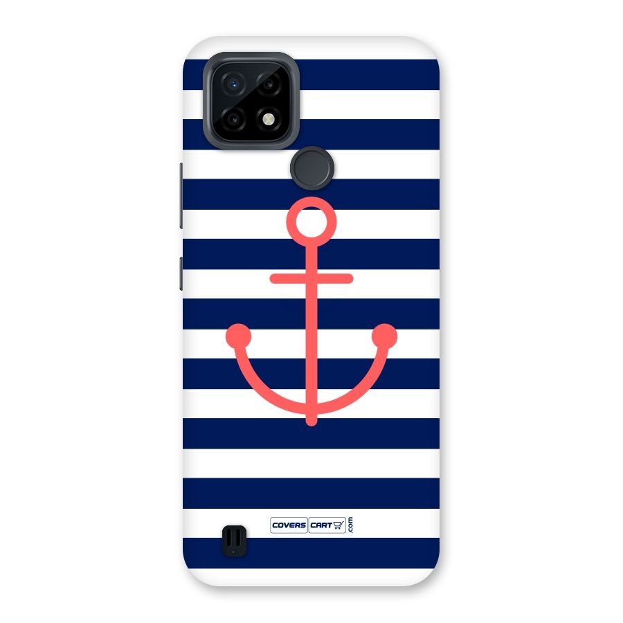 Anchor Stripes Back Case for Realme C21