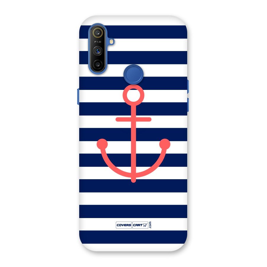 Anchor Stripes Back Case for Realme Narzo 10A