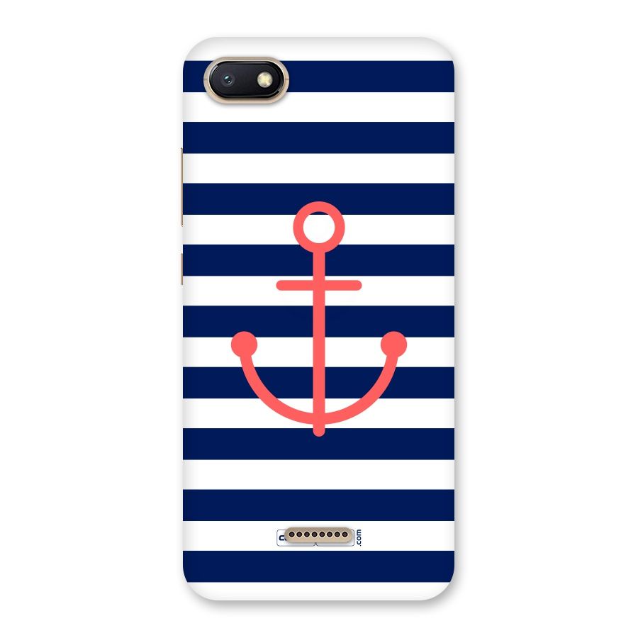 Anchor Stripes Back Case for Redmi 6A