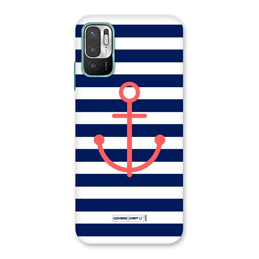 Anchor Stripes Back Case for Redmi Note 10T 5G