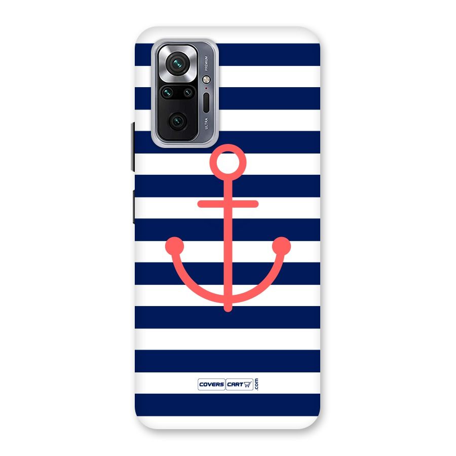 Anchor Stripes Back Case for Redmi Note 10 Pro Max