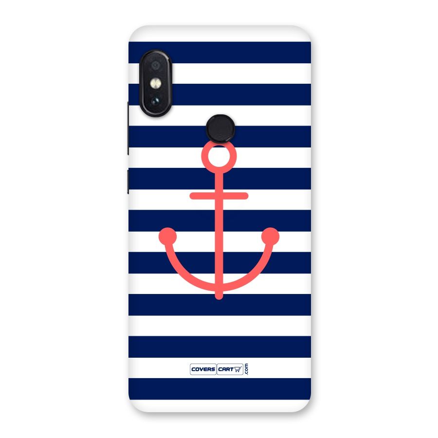 Anchor Stripes Back Case for Redmi Note 5 Pro