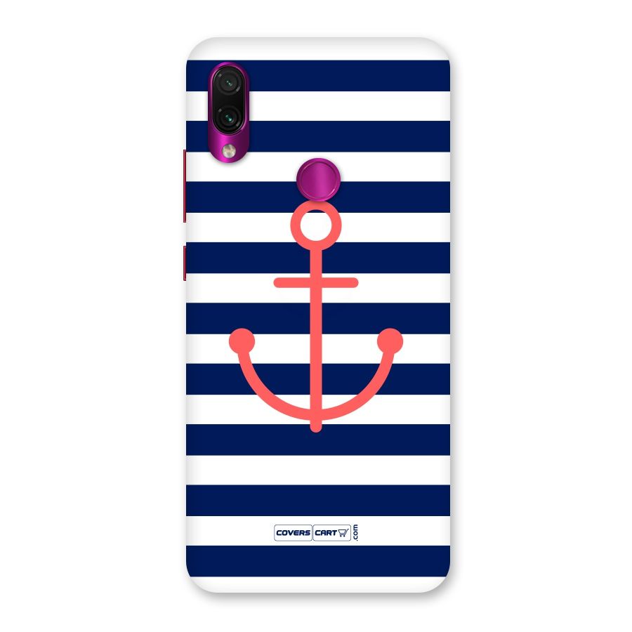 Anchor Stripes Back Case for Redmi Note 7 Pro