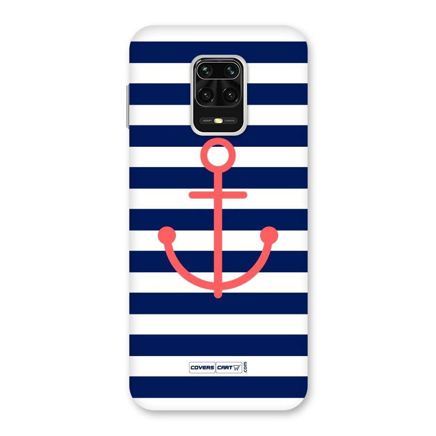 Anchor Stripes Back Case for Redmi Note 9 Pro
