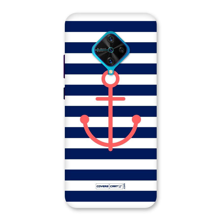 Anchor Stripes Back Case for Vivo S1 Pro