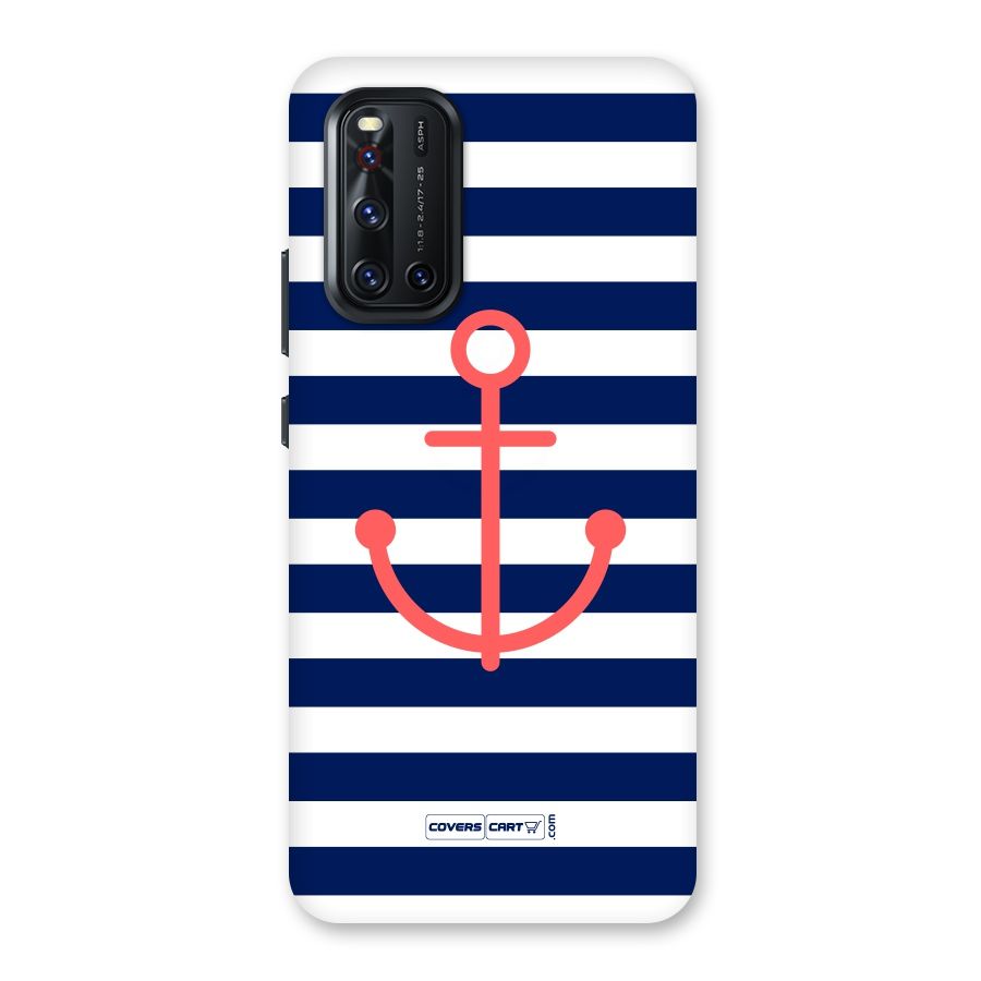 Anchor Stripes Back Case for Vivo V19
