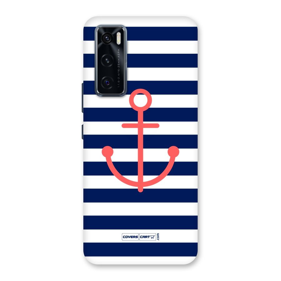 Anchor Stripes Back Case for Vivo V20 SE