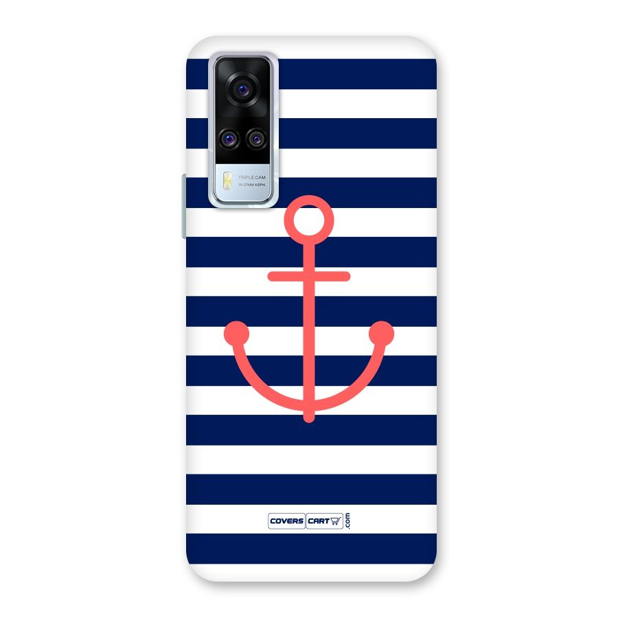 Anchor Stripes Back Case for Vivo Y31