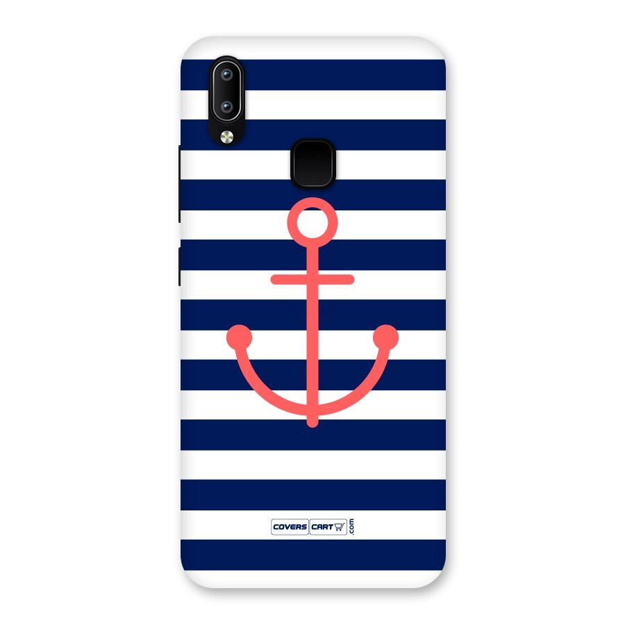 Anchor Stripes Back Case for Vivo Y93