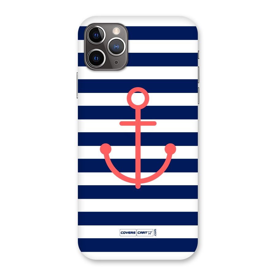Anchor Stripes Back Case for iPhone 11 Pro Max