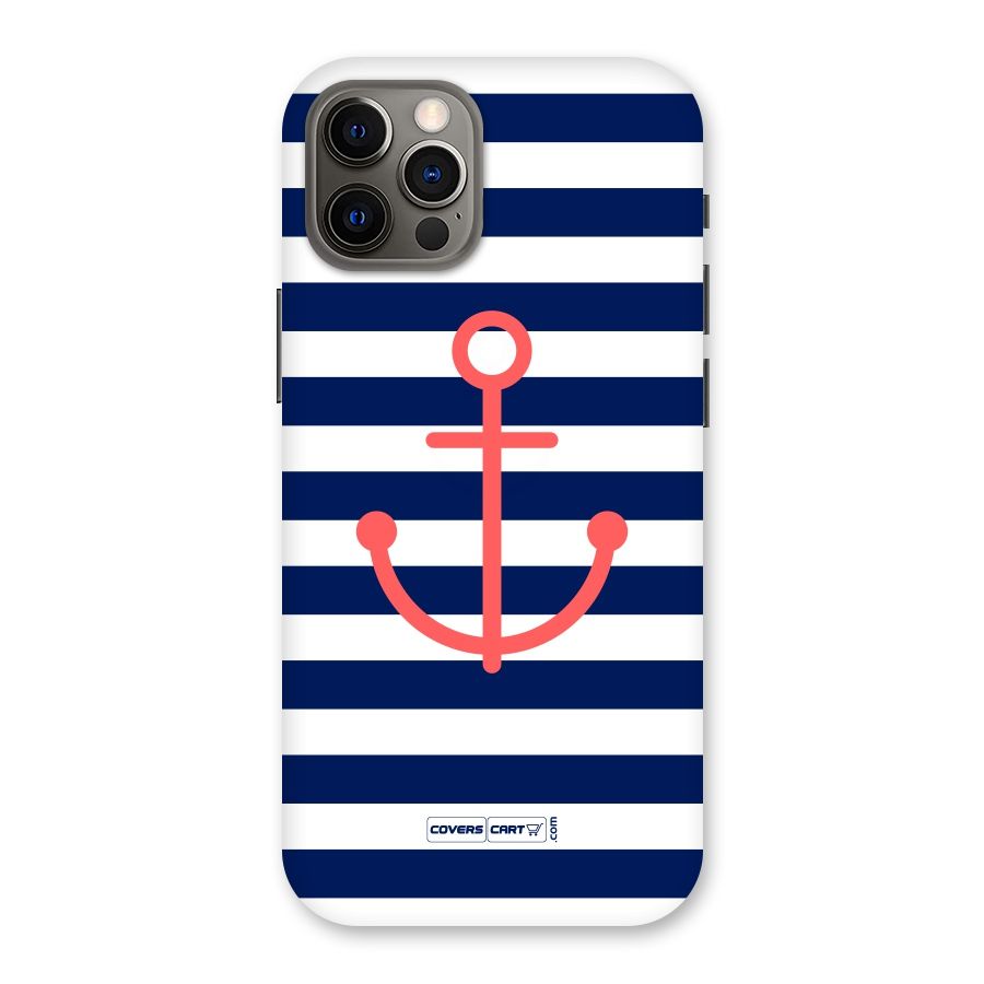 Anchor Stripes Back Case for iPhone 12 Pro
