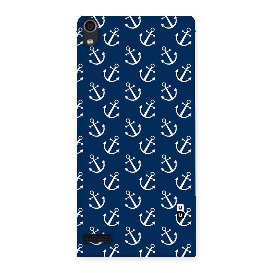 Anchor Zig Pattern Back Case for Ascend P6