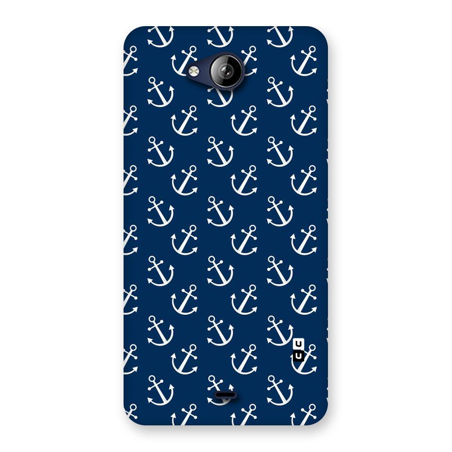 Anchor Zig Pattern Back Case for Canvas Play Q355
