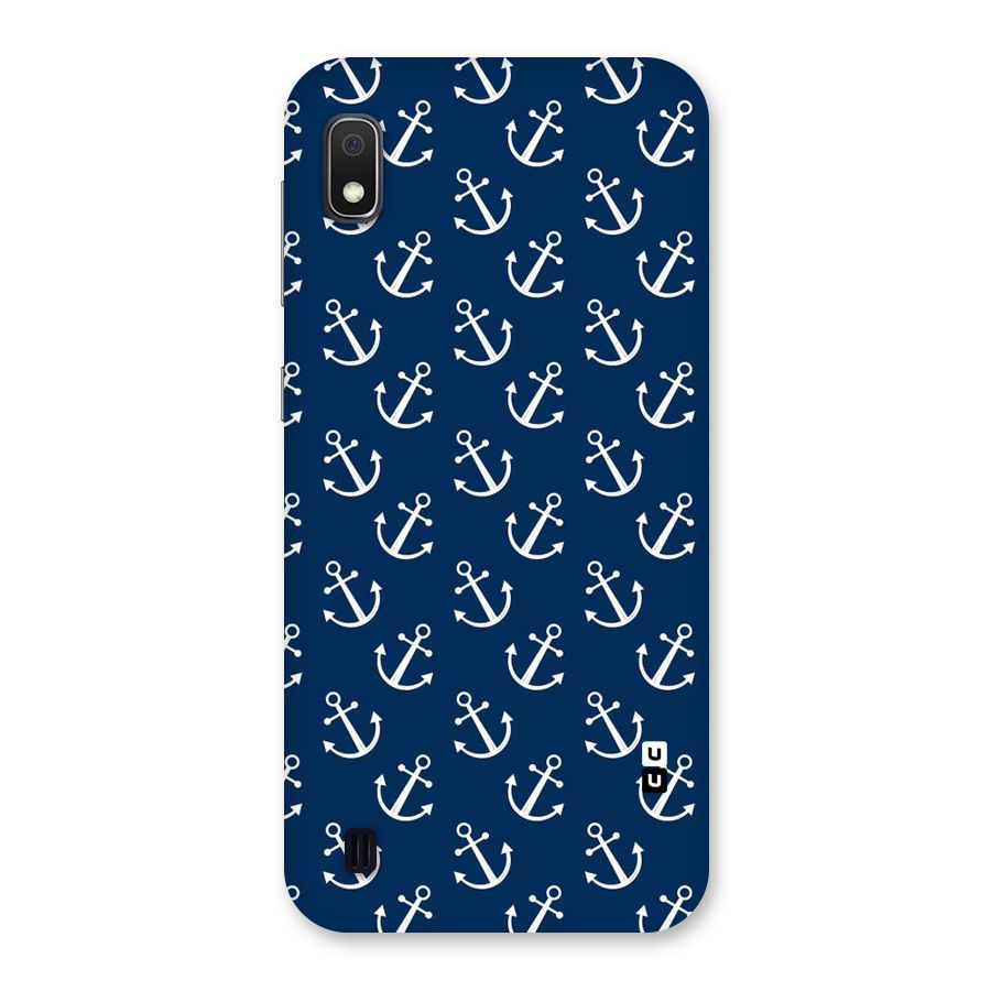 Anchor Zig Pattern Back Case for Galaxy A10
