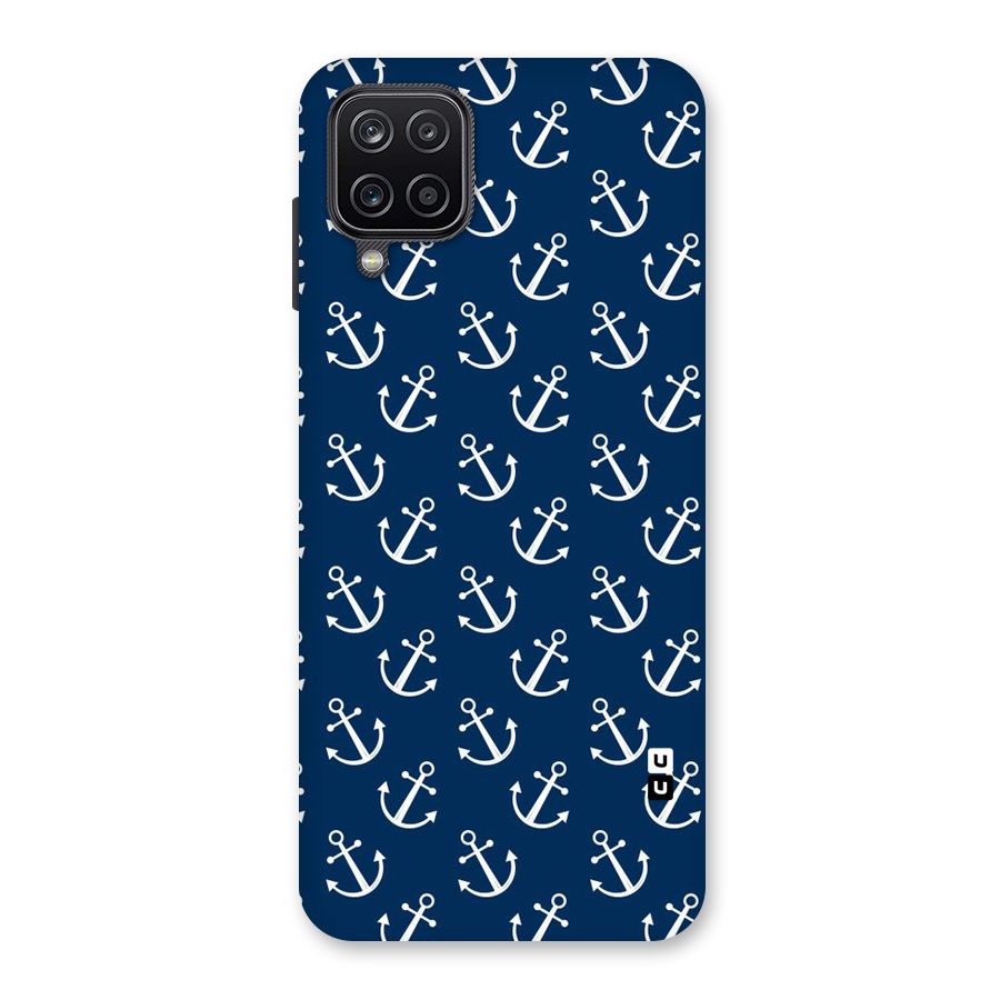 Anchor Zig Pattern Back Case for Galaxy A12