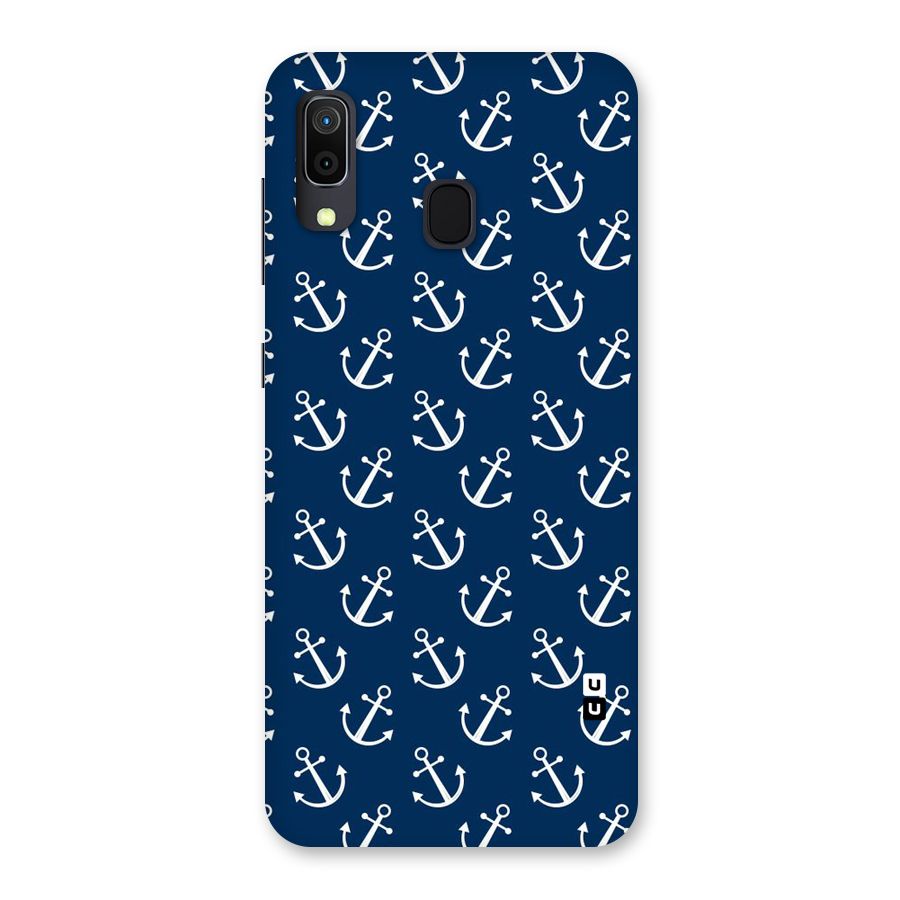 Anchor Zig Pattern Back Case for Galaxy A30