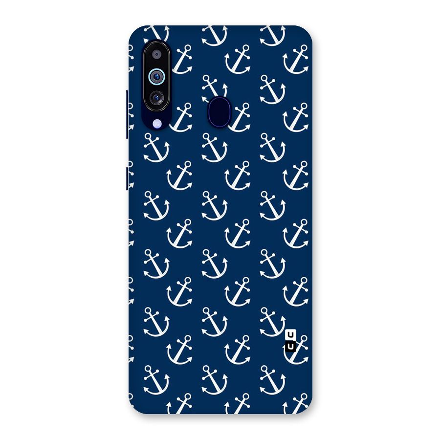 Anchor Zig Pattern Back Case for Galaxy A60