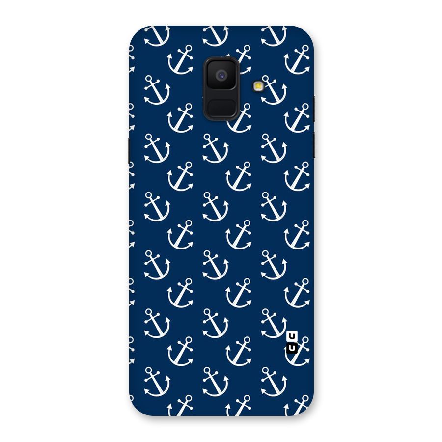 Anchor Zig Pattern Back Case for Galaxy A6 (2018)