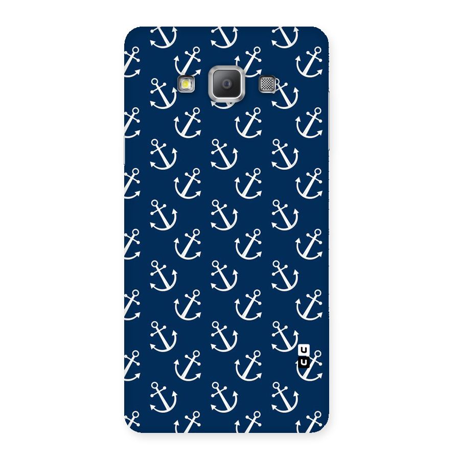 Anchor Zig Pattern Back Case for Galaxy A7