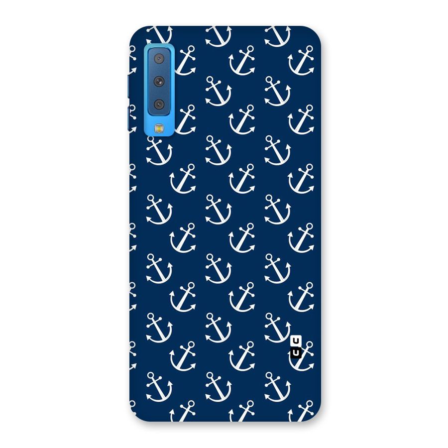 Anchor Zig Pattern Back Case for Galaxy A7 (2018)