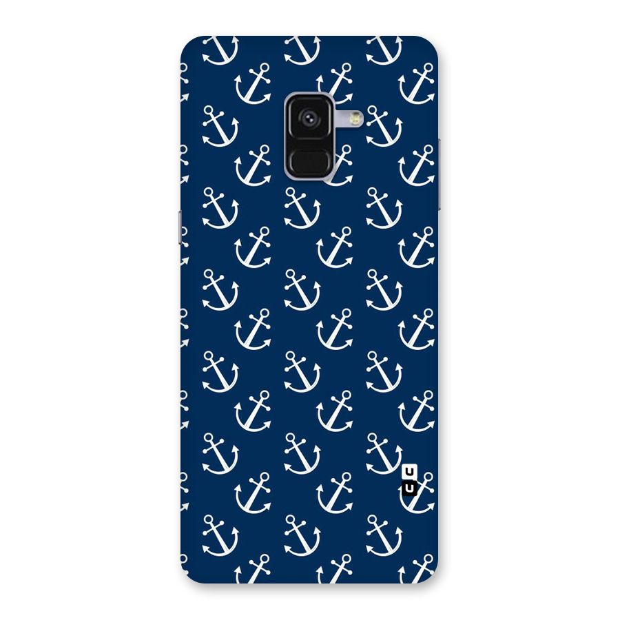 Anchor Zig Pattern Back Case for Galaxy A8 Plus
