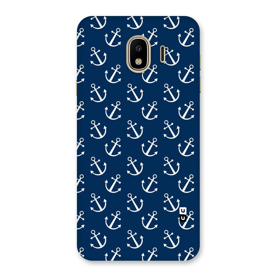 Anchor Zig Pattern Back Case for Galaxy J4