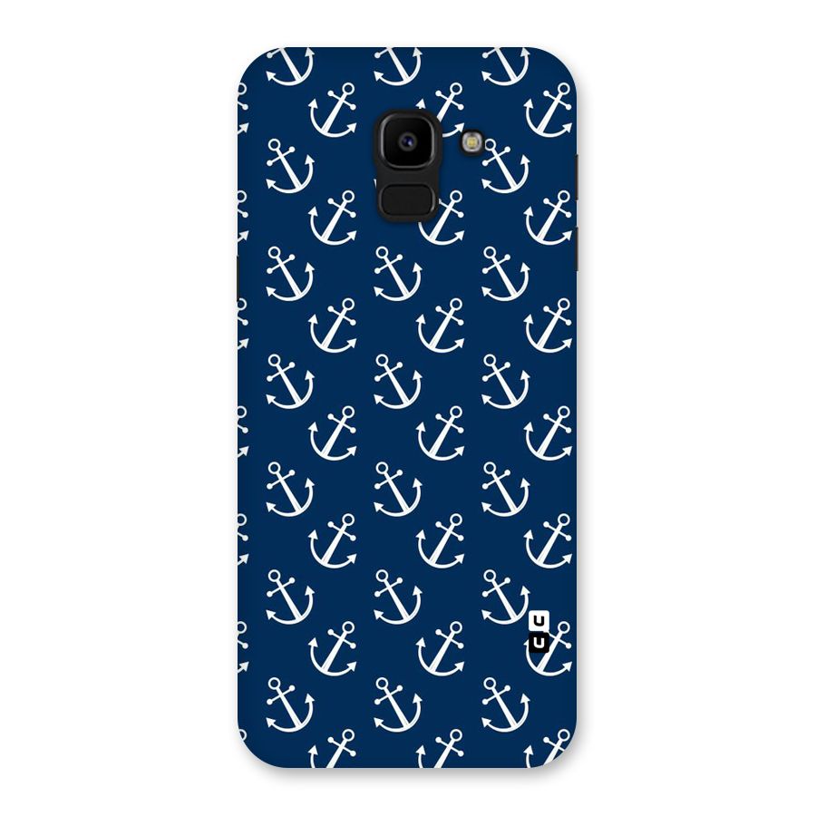 Anchor Zig Pattern Back Case for Galaxy J6