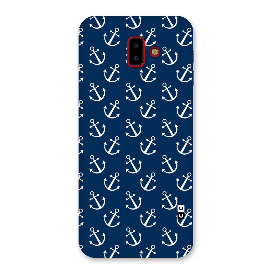 Anchor Zig Pattern Back Case for Galaxy J6 Plus