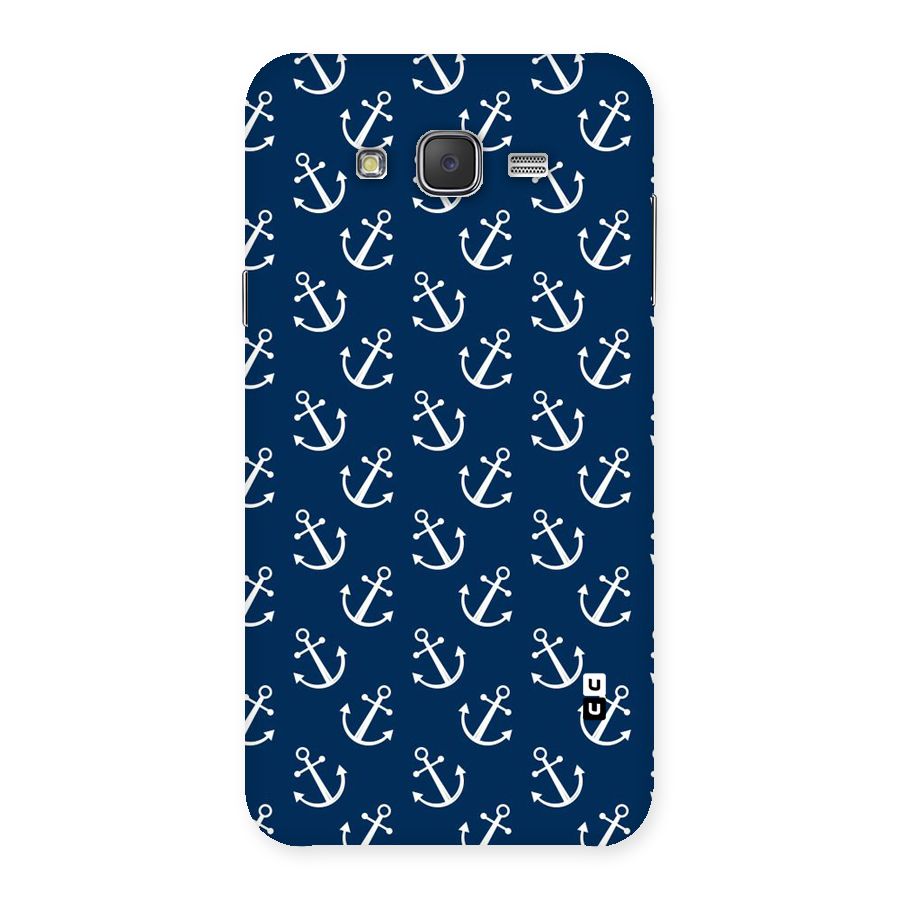 Anchor Zig Pattern Back Case for Galaxy J7