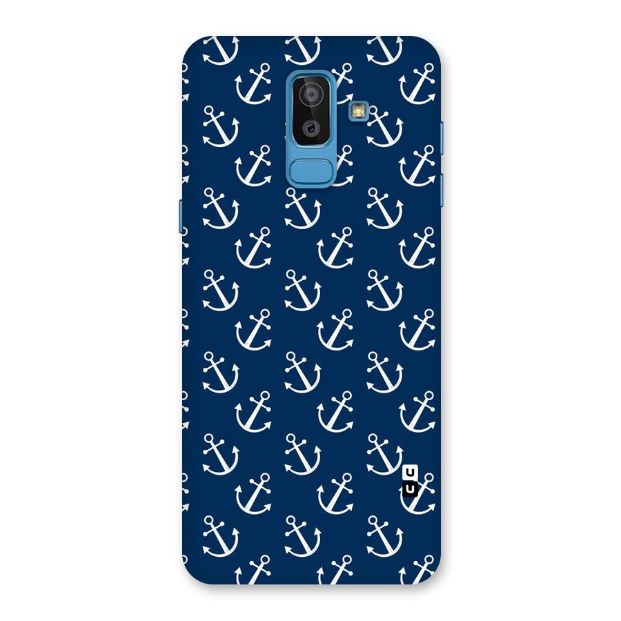 Anchor Zig Pattern Back Case for Galaxy J8