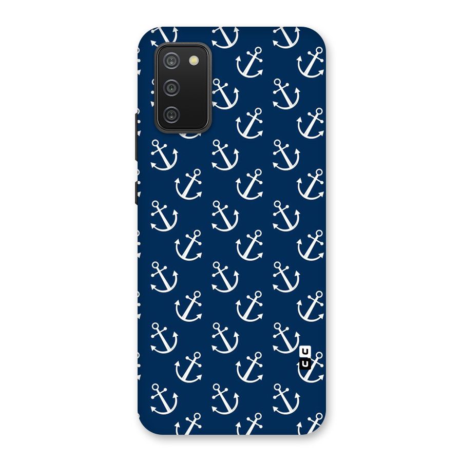 Anchor Zig Pattern Back Case for Galaxy M02s