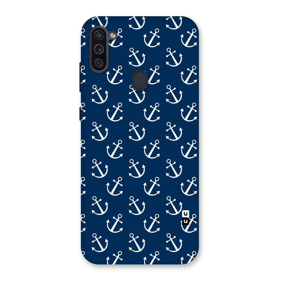 Anchor Zig Pattern Back Case for Galaxy M11