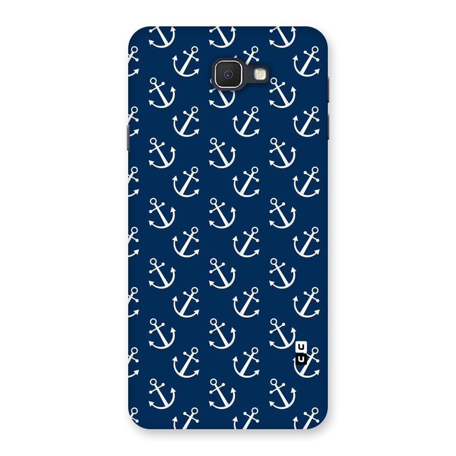 Anchor Zig Pattern Back Case for Galaxy On7 2016
