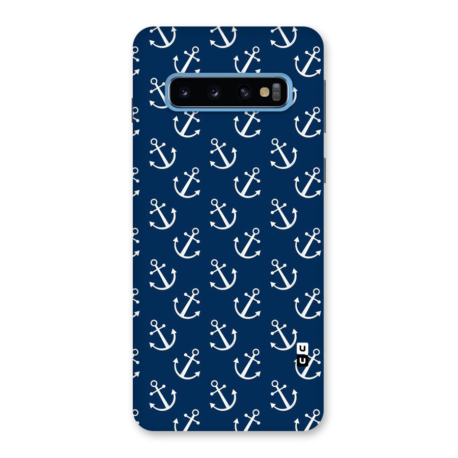 Anchor Zig Pattern Back Case for Galaxy S10