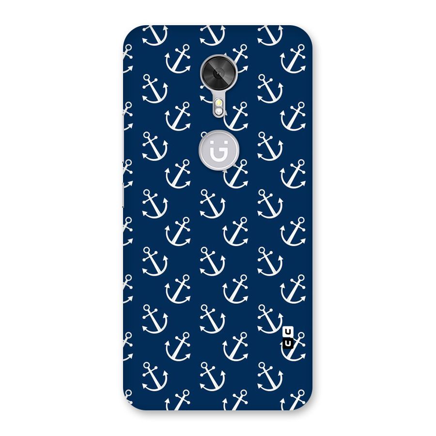 Anchor Zig Pattern Back Case for Gionee A1