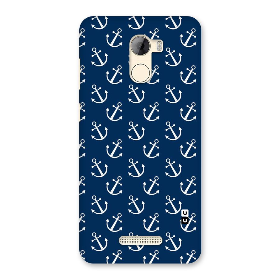 Anchor Zig Pattern Back Case for Gionee A1 LIte